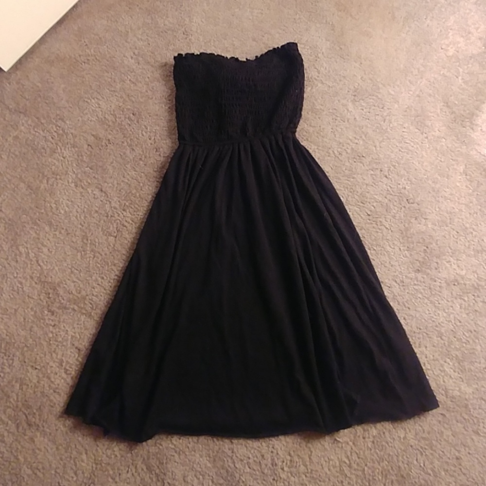 Black sun dress
